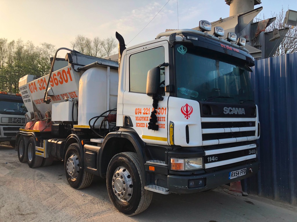 Scania Volumetric Concrete Mixer Truck St Albans